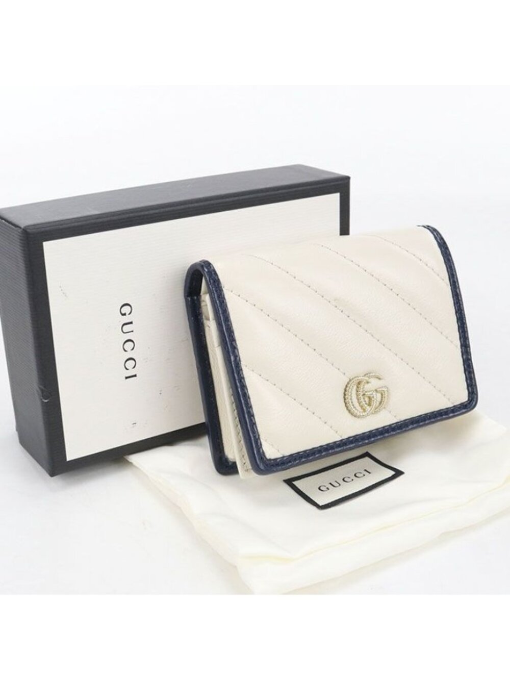 Gucci GG Marmont Bifold Wallet Leather